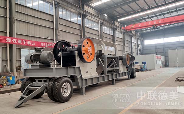 移動建筑垃圾處理設備